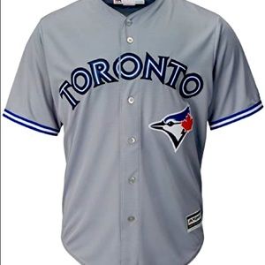 Blue Jays Grey Replica Jersey (mens)
